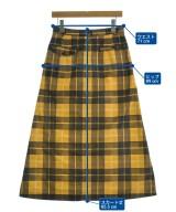 COMME des GARCONS COMME des GARCONS（コムデギャルソンコムデギャルソン）ロング・マキシ丈スカート 黄 サイズ:M レディース/2200734672032