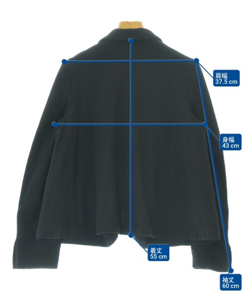 COMME des GARCONS COMME des GARCONS（コムデギャルソンコムデギャルソン）ジャケット 黒 サイズ:XS レディース/2200714960029