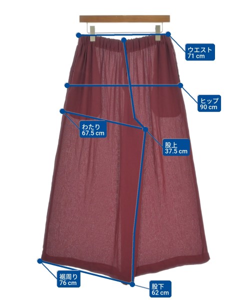 COMME des GARCONS COMME des GARCONS（コムデギャルソンコムデギャルソン）その他 赤 サイズ:M レディース/2200719943034