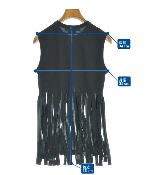 COMME des GARCONS COMME des GARCONS（コムデギャルソンコムデギャルソン）ノースリーブ 黒 サイズ:XS レディース/2200718700058