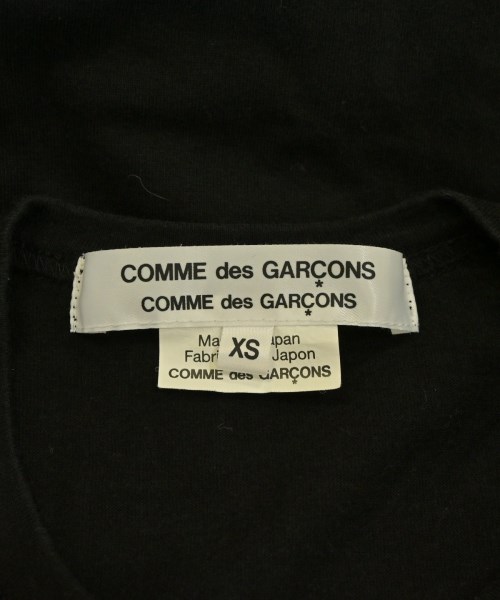 COMME des GARCONS COMME des GARCONS（コムデギャルソンコムデギャルソン）Tシャツ・カットソー 黒 サイズ:XS レディース/2200718700065