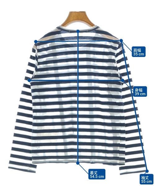 COMME des GARCONS COMME des GARCONS（コムデギャルソンコムデギャルソン）Tシャツ・カットソー 青 サイズ:XS レディース/2200718700102
