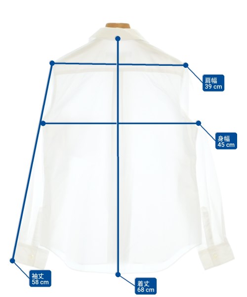 COMME des GARCONS COMME des GARCONS（コムデギャルソンコムデギャルソン）カジュアルシャツ 白 サイズ:S レディース/2200720503012