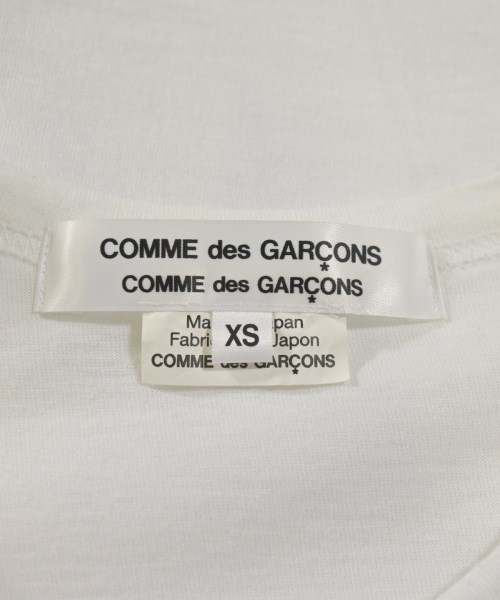 COMME des GARCONS COMME des GARCONS（コムデギャルソンコムデギャルソン）Tシャツ・カットソー 白 サイズ:XS レディース/2200714102047
