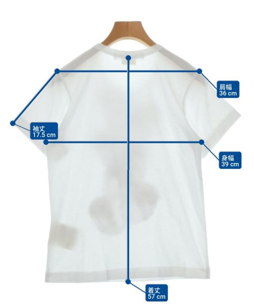 COMME des GARCONS COMME des GARCONS（コムデギャルソンコムデギャルソン）Tシャツ・カットソー 白 サイズ:XS レディース/2200714102047