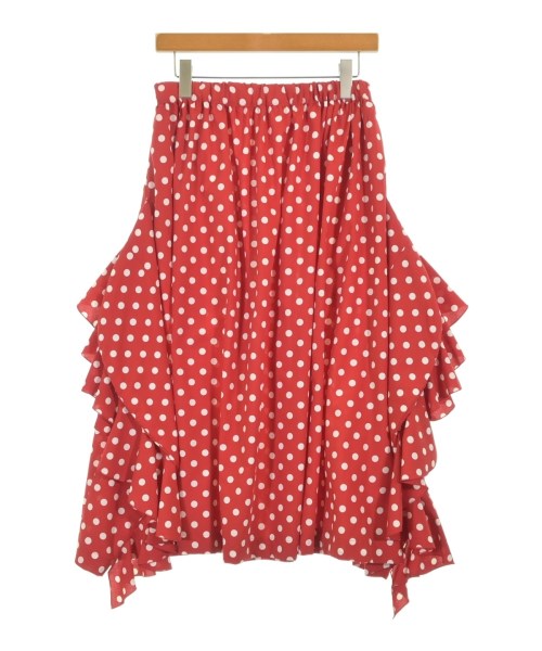 COMME des GARCONS COMME des GARCONS（コムデギャルソンコムデギャルソン）ロング・マキシ丈スカート 赤 サイズ:S レディース/2200717412082