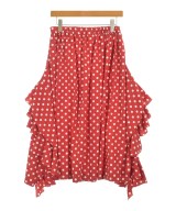 COMME des GARCONS COMME des GARCONS（コムデギャルソンコムデギャルソン）ロング・マキシ丈スカート 赤 サイズ:S レディース/2200717412082