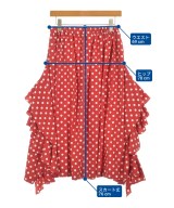 COMME des GARCONS COMME des GARCONS（コムデギャルソンコムデギャルソン）ロング・マキシ丈スカート 赤 サイズ:S レディース/2200717412082