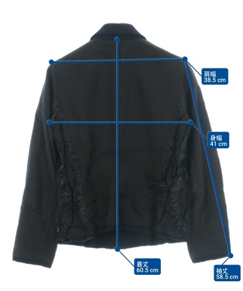 COMME des GARCONS COMME des GARCONS（コムデギャルソンコムデギャルソン）ジャケット 黒 サイズ:SS レディース/2200722601013