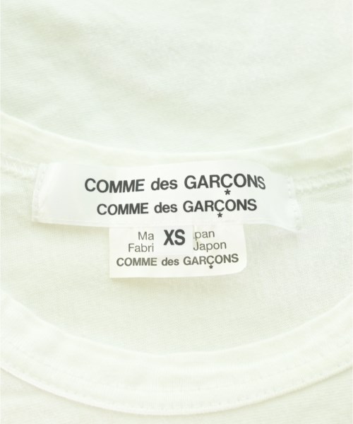 COMME des GARCONS COMME des GARCONS（コムデギャルソンコムデギャルソン）Tシャツ・カットソー 白 サイズ:XS レディース/2200720231205