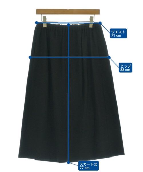 COMME des GARCONS COMME des GARCONS（コムデギャルソンコムデギャルソン）ひざ丈スカート 黒 サイズ:S レディース/2200723072034
