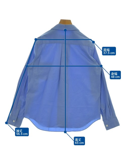 COMME des GARCONS COMME des GARCONS（コムデギャルソンコムデギャルソン）カジュアルシャツ 青 サイズ:S レディース/2200723072058