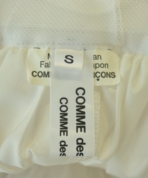 COMME des GARCONS COMME des GARCONS（コムデギャルソンコムデギャルソン）ひざ丈スカート 白 サイズ:S レディース/2200723072096