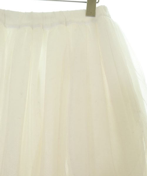 COMME des GARCONS COMME des GARCONS（コムデギャルソンコムデギャルソン）ひざ丈スカート 白 サイズ:S レディース/2200723072096