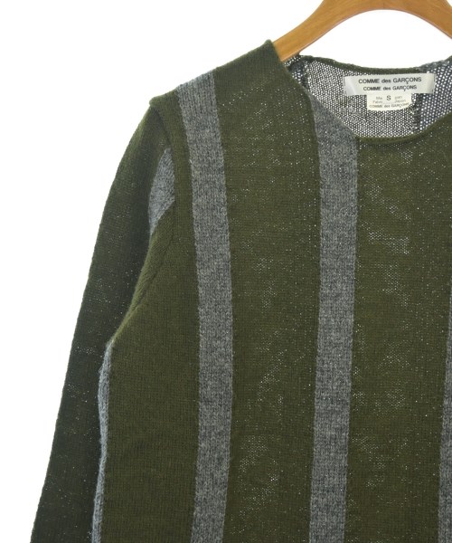 COMME des GARCONS COMME des GARCONS（コムデギャルソンコムデギャルソン）ニット・セーター カーキ サイズ:S レディース/2200724048021