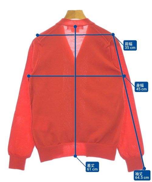COMME des GARCONS COMME des GARCONS（コムデギャルソンコムデギャルソン）カーディガン 赤 サイズ:S レディース/2200724048038