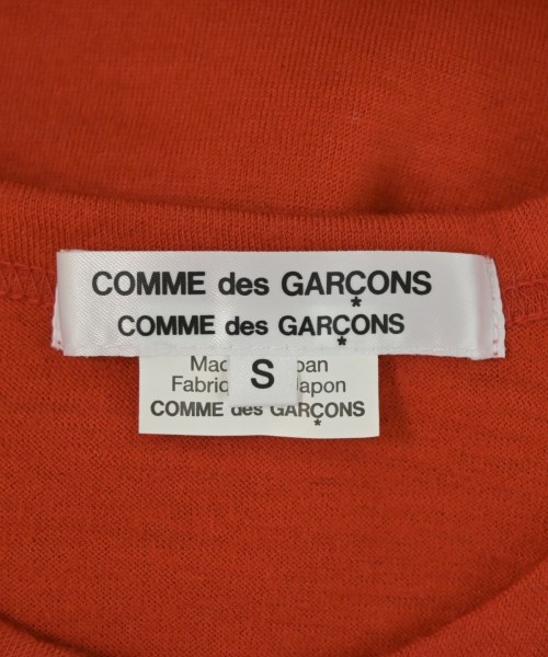 COMME des GARCONS COMME des GARCONS（コムデギャルソンコムデギャルソン）Tシャツ・カットソー オレンジ サイズ:S レディース/2200724048069