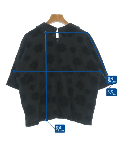 COMME des GARCONS COMME des GARCONS（コムデギャルソンコムデギャルソン）Tシャツ・カットソー 黒 サイズ:S レディース/2200720015027