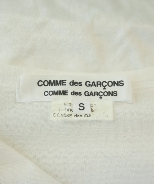COMME des GARCONS COMME des GARCONS（コムデギャルソンコムデギャルソン）Tシャツ・カットソー 白 サイズ:S レディース/2200720015133