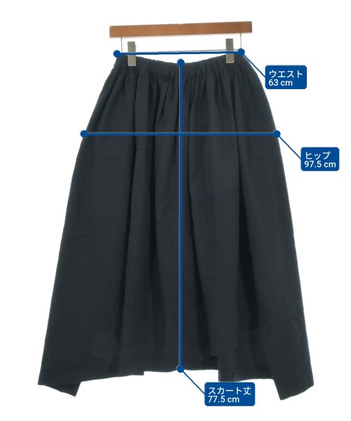 COMME des GARCONS COMME des GARCONS（コムデギャルソンコムデギャルソン）ロング・マキシ丈スカート 紺 サイズ:M レディース/2200721140056