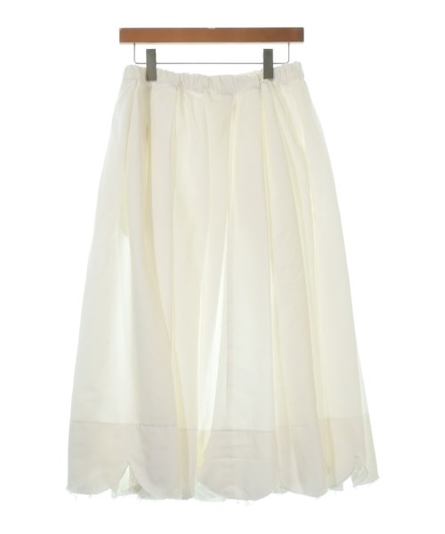 COMME des GARCONS COMME des GARCONS（コムデギャルソンコムデギャルソン）ロング・マキシ丈スカート 白 サイズ:M レディース/2200722215050