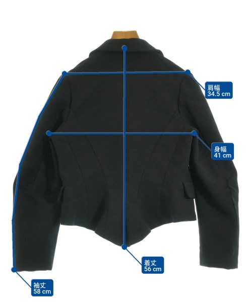 COMME des GARCONS COMME des GARCONS（コムデギャルソンコムデギャルソン）カジュアルジャケット 紺 サイズ:XS レディース/2200725719012