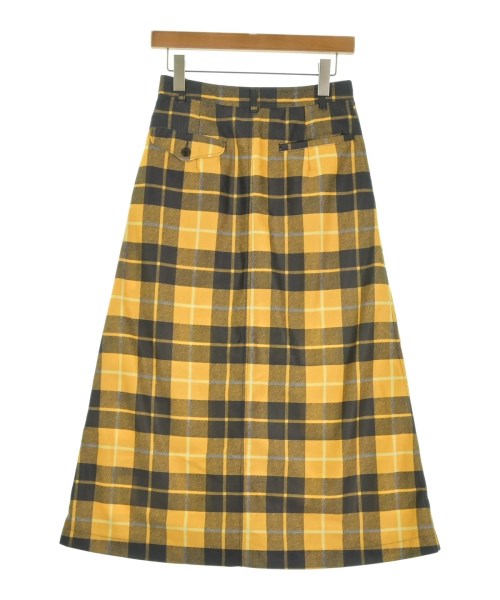COMME des GARCONS COMME des GARCONS（コムデギャルソンコムデギャルソン）ロング・マキシ丈スカート 黄 サイズ:S レディース/2200720851298