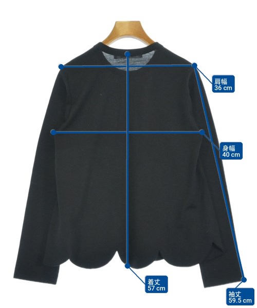 COMME des GARCONS COMME des GARCONS（コムデギャルソンコムデギャルソン）Tシャツ・カットソー 黒 サイズ:S レディース/2200722075098