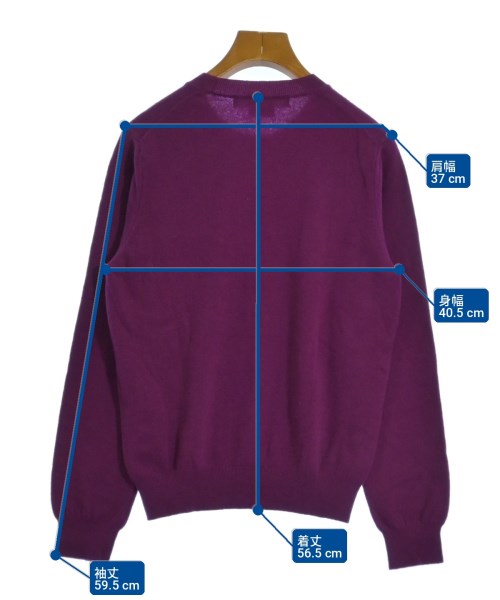 COMME des GARCONS COMME des GARCONS（コムデギャルソンコムデギャルソン）ニット・セーター 紫 サイズ:M レディース/2200725415037