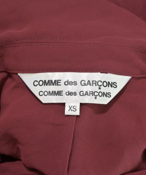 COMME des GARCONS COMME des GARCONS（コムデギャルソンコムデギャルソン）カジュアルジャケット 赤 サイズ:XS レディース/2200702598784