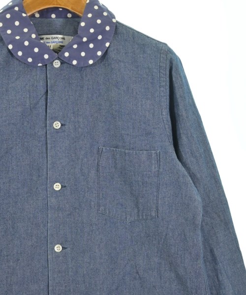 COMME des GARCONS COMME des GARCONS（コムデギャルソンコムデギャルソン）カジュアルシャツ 紺 サイズ:M レディース/2200728019089