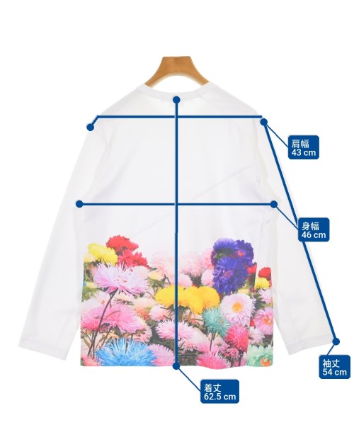 COMME des GARCONS COMME des GARCONS（コムデギャルソンコムデギャルソン）Tシャツ・カットソー 白 サイズ:XS レディース/2200728790049