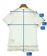 COMME des GARCONS COMME des GARCONS（コムデギャルソンコムデギャルソン）Tシャツ・カットソー 白 サイズ:XS レディース/2200677854151