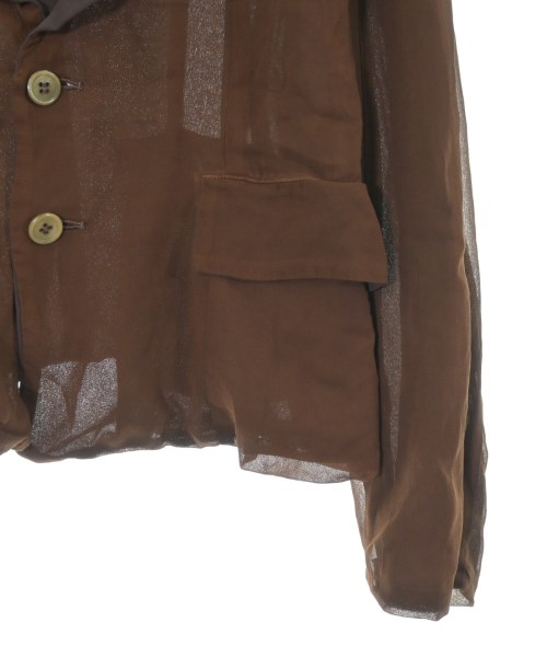 COMME des GARCONS COMME des GARCONS（コムデギャルソンコムデギャルソン）カジュアルジャケット 茶 サイズ:S レディース/2200679531043