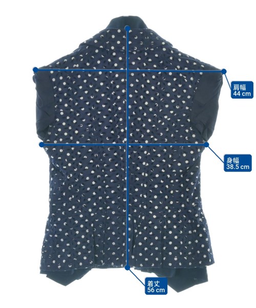 COMME des GARCONS COMME des GARCONS（コムデギャルソンコムデギャルソン）カジュアルジャケット 紺 サイズ:S レディース/2200682311014