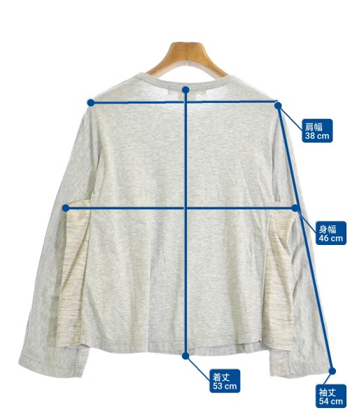 COMME des GARCONS COMME des GARCONS（コムデギャルソンコムデギャルソン）Tシャツ・カットソー グレー サイズ:XS レディース/2200682311069