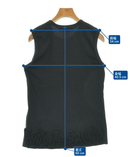 COMME des GARCONS COMME des GARCONS（コムデギャルソンコムデギャルソン）ノースリーブ 黒 サイズ:S レディース/2200678494035