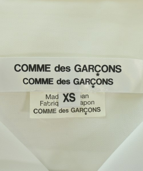 COMME des GARCONS COMME des GARCONS（コムデギャルソンコムデギャルソン）ブラウス 白 サイズ:XS レディース/2200678605042