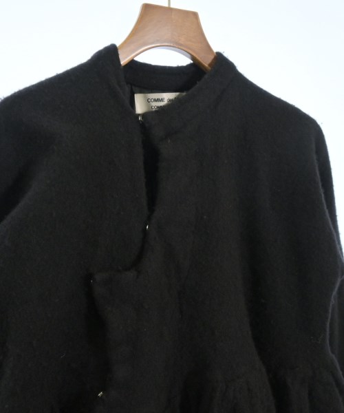 COMME des GARCONS COMME des GARCONS（コムデギャルソンコムデギャルソン）ノーカラージャケット 黒 サイズ:XS レディース/2200683040012