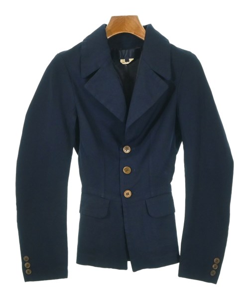 COMME des GARCONS COMME des GARCONS(コムデギャルソンコムデギャルソン)テーラードジャケット 紺 サイズ:SS(XS位)/2200678345023
