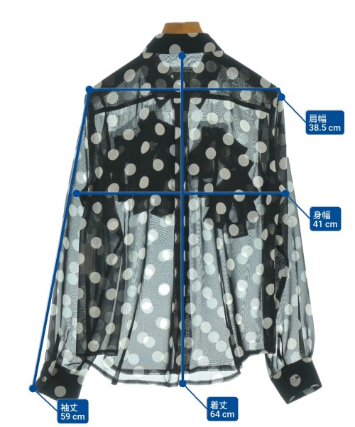 COMME des GARCONS COMME des GARCONS（コムデギャルソンコムデギャルソン）カジュアルシャツ 黒 サイズ:S レディース/2200683338096