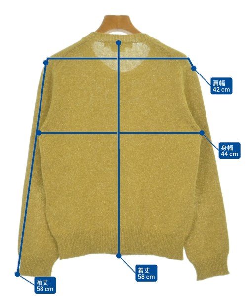 COMME des GARCONS COMME des GARCONS（コムデギャルソンコムデギャルソン）カーディガン ゴールド サイズ:M レディース/2200683338218