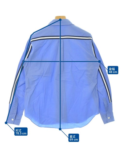 COMME des GARCONS COMME des GARCONS（コムデギャルソンコムデギャルソン）カジュアルシャツ 青 サイズ:S レディース/2200684553030