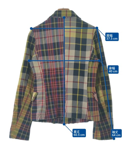 COMME des GARCONS COMME des GARCONS（コムデギャルソンコムデギャルソン）カジュアルジャケット 赤 サイズ:S レディース/2200684598024