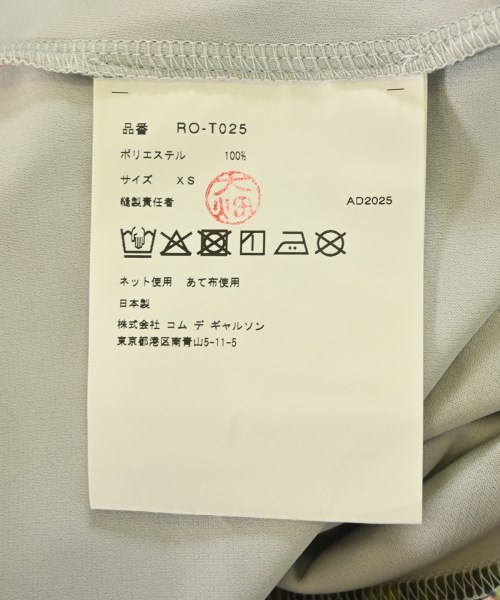 COMME des GARCONS COMME des GARCONS（コムデギャルソンコムデギャルソン）Tシャツ・カットソー グレー サイズ:XS レディース/2200684822068