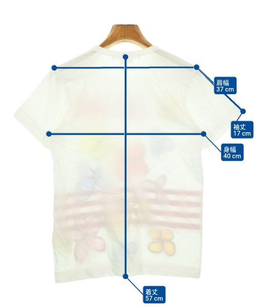COMME des GARCONS COMME des GARCONS（コムデギャルソンコムデギャルソン）Tシャツ・カットソー 白 サイズ:XS レディース/2200685054024
