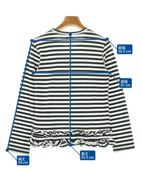 COMME des GARCONS COMME des GARCONS（コムデギャルソンコムデギャルソン）Tシャツ・カットソー 紺 サイズ:XS レディース/2200685080016