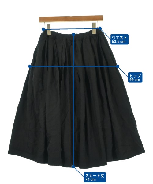 COMME des GARCONS COMME des GARCONS（コムデギャルソンコムデギャルソン）ロング・マキシ丈スカート 黒 サイズ:XS レディース/2200686478010