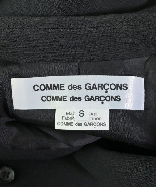 COMME des GARCONS COMME des GARCONS（コムデギャルソンコムデギャルソン）カジュアルジャケット 黒 サイズ:S レディース/2200687655014