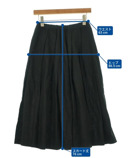 COMME des GARCONS COMME des GARCONS（コムデギャルソンコムデギャルソン）ロング・マキシ丈スカート 黒 サイズ:XS レディース/2200680633019